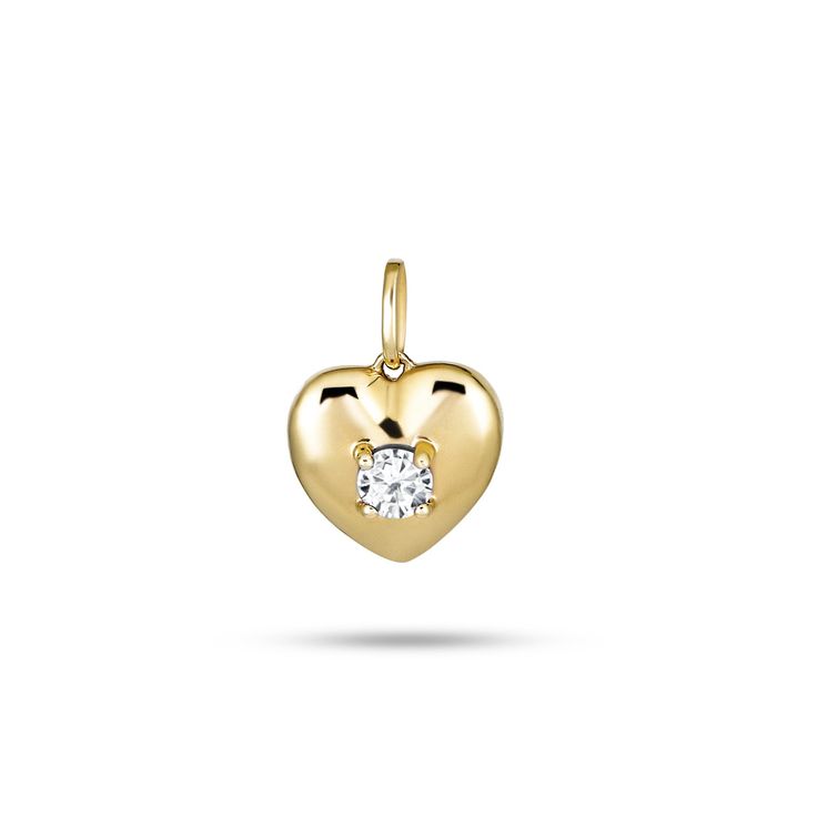 Heart And Soul Diamond Charm – STONE AND STRAND Elegant 14k Gold Heart Charm, Elegant 14k Gold Heart Pendant Charms, Elegant Yellow Gold Heart Pendant Charms, White Gold Heart Charms For Anniversary, White Gold Heart Charm For Anniversary, Elegant Yellow Gold Heart Charm, Elegant White Gold Heart Pendant Charm, Luxury Yellow Gold Pendant Charms, Elegant Removable Charms For Gifts