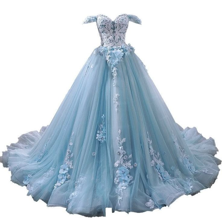 Gala Event Dress, Embroidered Ball Gown, Royal Ball Gown, Ball Gown Blue, Blue Quinceanera Dress, Colorful Prom Dresses, Royal Gala, Blue Wedding Dress, Blue Evening Gowns