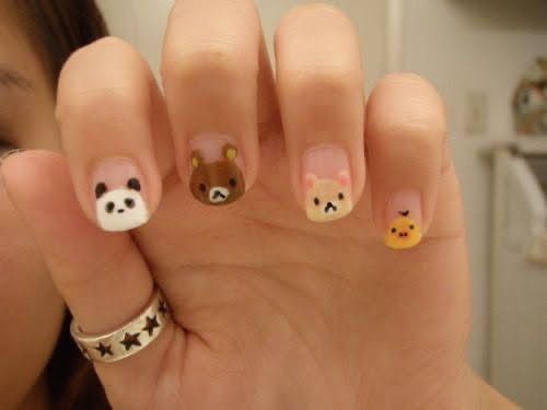 Unghie Nail Art, Hello Nails, Cute Simple Nails, Different Nail Designs, Grunge Nails, Animal Nails, Pretty Gel Nails, Really Cute Nails, Cute Gel Nails