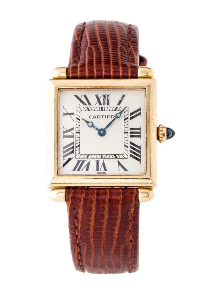 Cartier Tank Obus Watch - 1630 | The RealReal