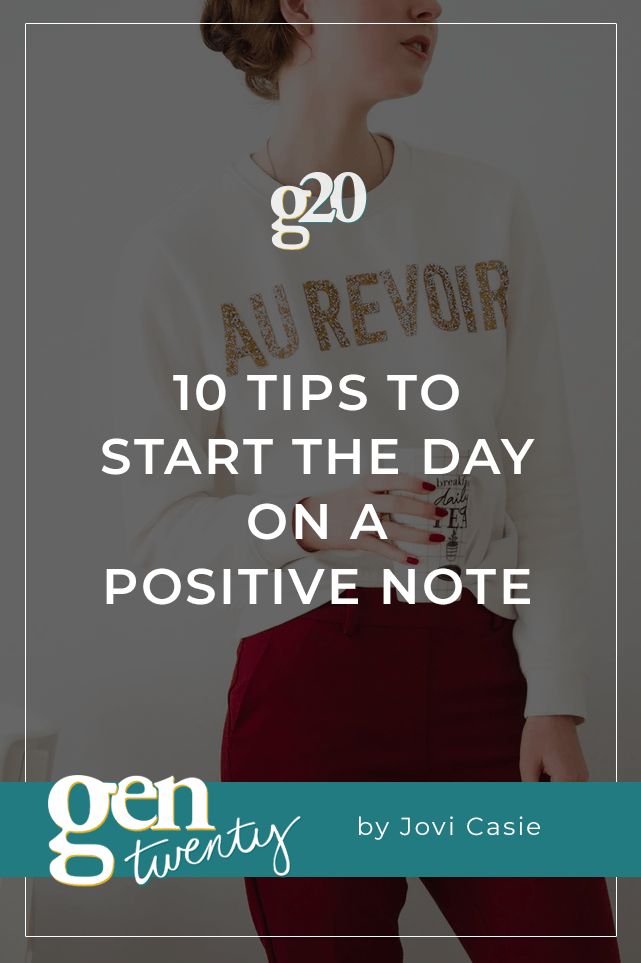 Mornings are hard but we've got you—here are 10 tips to start your day on a positive note!
The post 10 Tips To Start The Day On A Positive Note appeared first on GenTwenty. Money Advice, Get Back Up, Positive Notes, Career Tips, Choose Joy, Breathing Exercises, Positive Outlook, How To Wake Up Early, Feeling Down