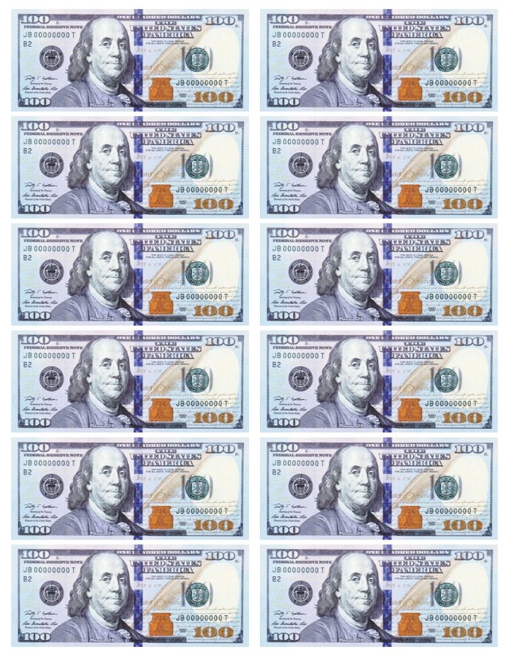 ten twenty dollar bills with the image of george washington on one side and five dollars on the other