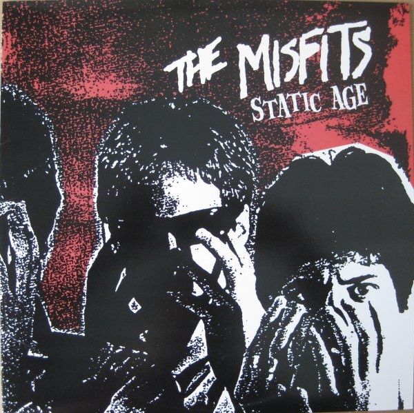 the muffs - static age vinyl album cover with two men talking on their cell phones