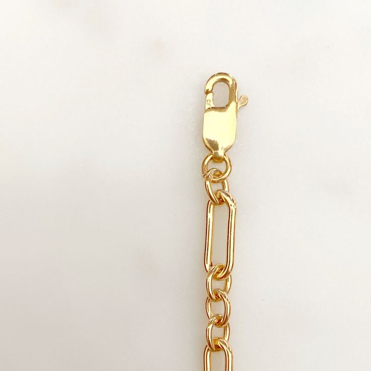 Honey Gold Bracelet -Unique chain design -Clasp closure Quantity : 1 Piece Material : 14k Gold Filled Dimension : 7 inches total Surface : shiny gold Please ask for larger quantities if would like more than what is currently listed! ★ Shop Bulk Discount Codes★ -Spend $50-$100 get 10% OFF Use Code: BEAD10 -Spend $101-$150 get 15% OFF Use Code: BEAD15 -Spend $151-$200 get 20% OFF Use Code: BEAD20 -Spend $201 and above get 25% OFF Use Code: BEAD25 ►For international customers: Import duties, taxes, Gold-tone Paperclip Bracelet With Rectangular Links, Classic Gold-tone Charm Bracelet, 14k Gold Chain Link Bracelet In Gold-tone, Formal Gold Figaro Chain Bracelet, Gold-tone Metal Chain Bracelet With Lobster Clasp, Gold-tone Metal Link Bracelet, Gold-tone Link Metal Bracelet, Gold Metal Chain Bracelet With Solid Links, Classic Gold Plated Chain Necklace With Lobster Clasp