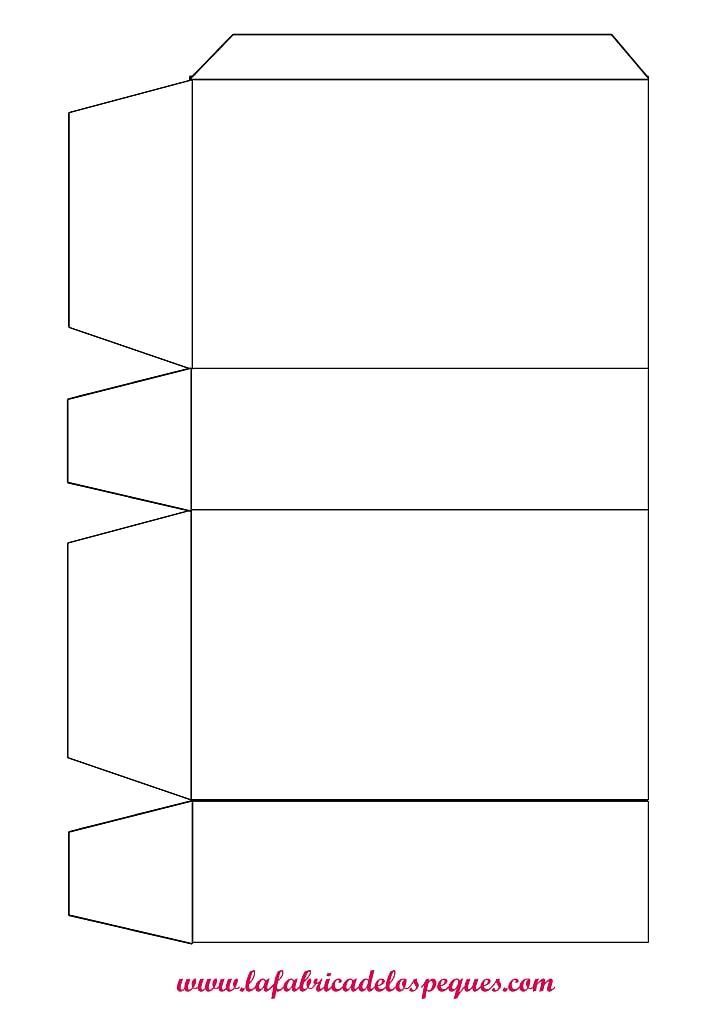 an empty box is shown with the bottom section cut out