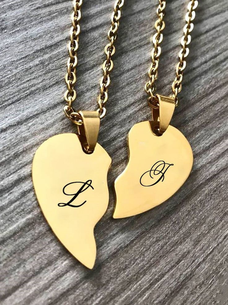 Necklace For Couples, Engraved Heart Necklace, Couples Custom, Couples Necklace, Double Horn Necklace, Dainty Diamond Necklace, Horn Necklace, Couple Necklaces, Diamond Solitaire Necklace