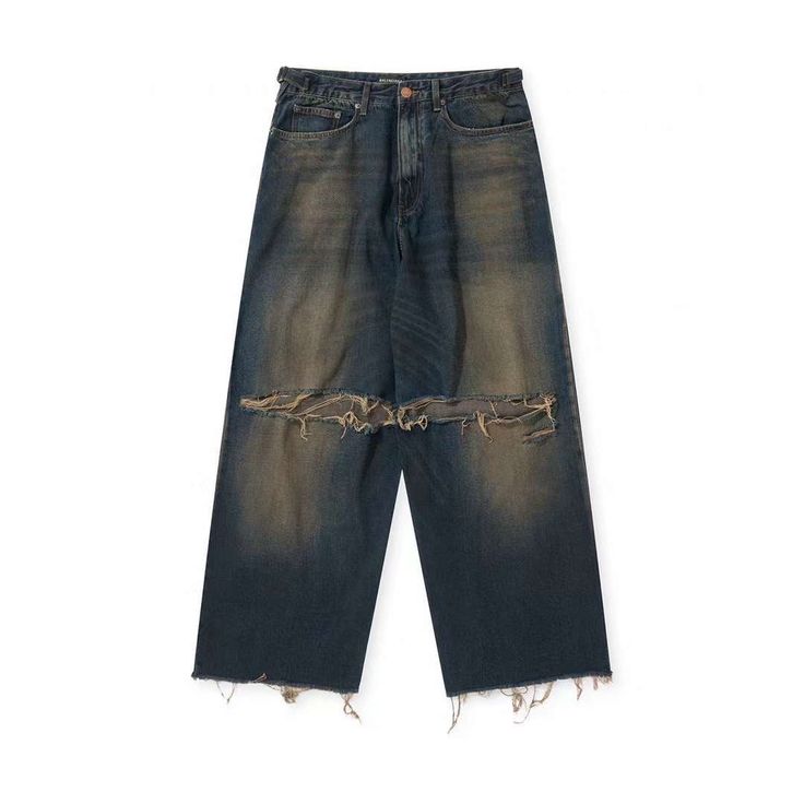 Balenciaga Baggy Jeans, Super Baggy Pants, Rich Closet, Balenciaga Pants, Balenciaga Jeans, Rave Pants, Skater Pants, Baggy Pants, Baggy Pant