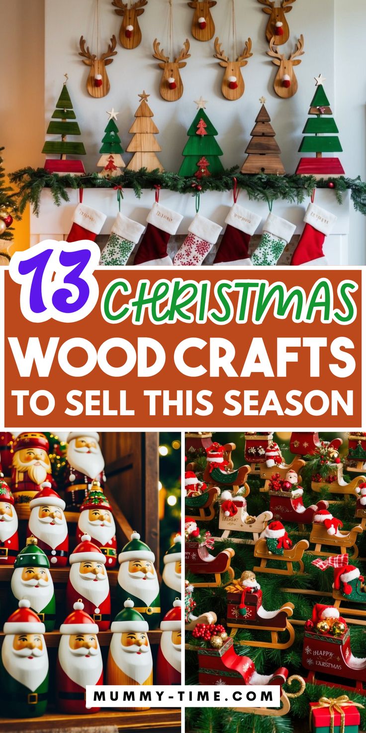 christmas wood crafts to sell this season