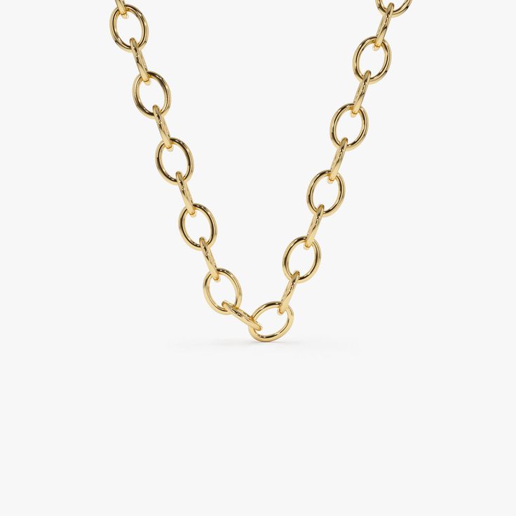 14k Oval Link Cable Chain Necklace Cheap Yellow Gold Link Necklaces, Luxury Oval Gold Chain Necklaces, Luxury Yellow Gold Jewelry With Satellite Chain, Cheap Yellow Gold Chain Link Necklace, Luxury Cable Chain Necklace For Anniversary, Cheap Cable Chain Link Necklace, Elegant Oval 14k Gold Chain Necklace, Elegant 14k Gold Oval Chain Necklace, Luxury Gold Chain Necklace With Oval Pendant