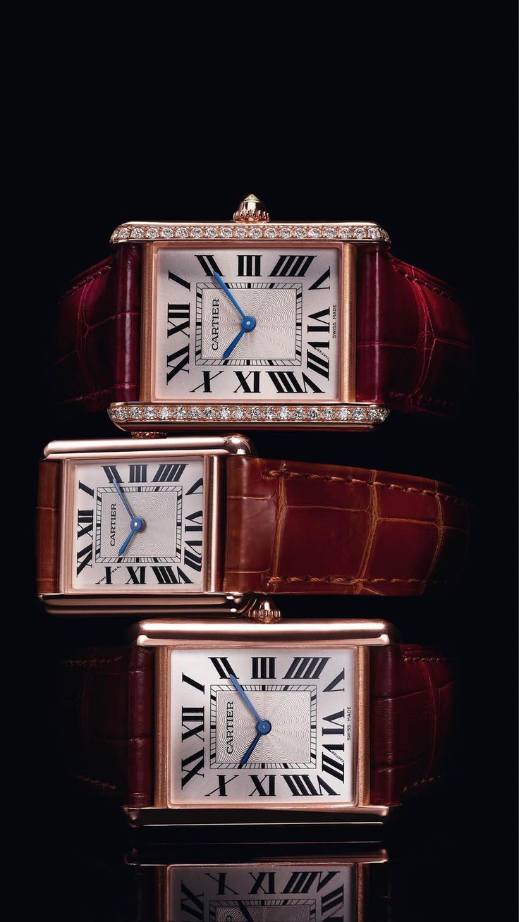 Cartier Celebrates 100 Years Of The Tank Watch #TankWatch #Cartier #CartierWatch Tank Watch, Army Watches, Antique Watch, Cartier Panthere, Cartier Santos, Cartier Tank, Best Watches For Men, Swiss Watch, Cartier Watch