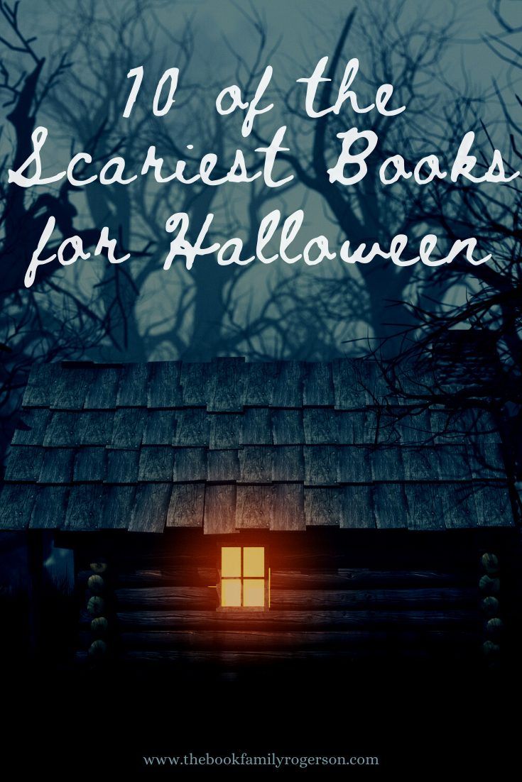 an old cabin with the words 10 of the scariest books for halloween on it