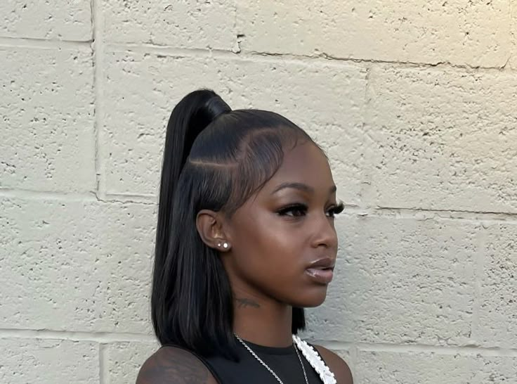 Ponytail With Bob, Short Weave Ponytail Hairstyles, Half Up Half Down Bob Wig, Half Up Half Down Bob Weave, Half Up Half Down Hairstyles Short, Bang Hairstyles Updo, Updo Quick Weave Hairstyles, Half Up Half Down Hair Bob, Half Up Half Down Bob Hairstyles