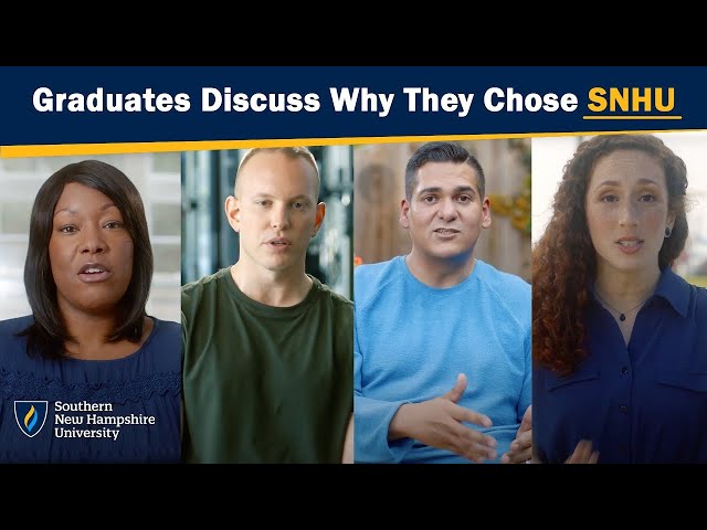 Why These College Graduates Chose SNHU, Picking the Right College