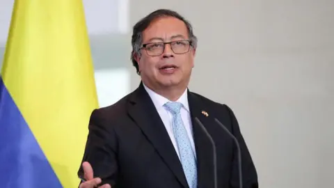 Colombian President Gustavo Petro