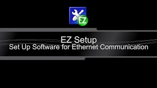 ezsetup ethernet connection