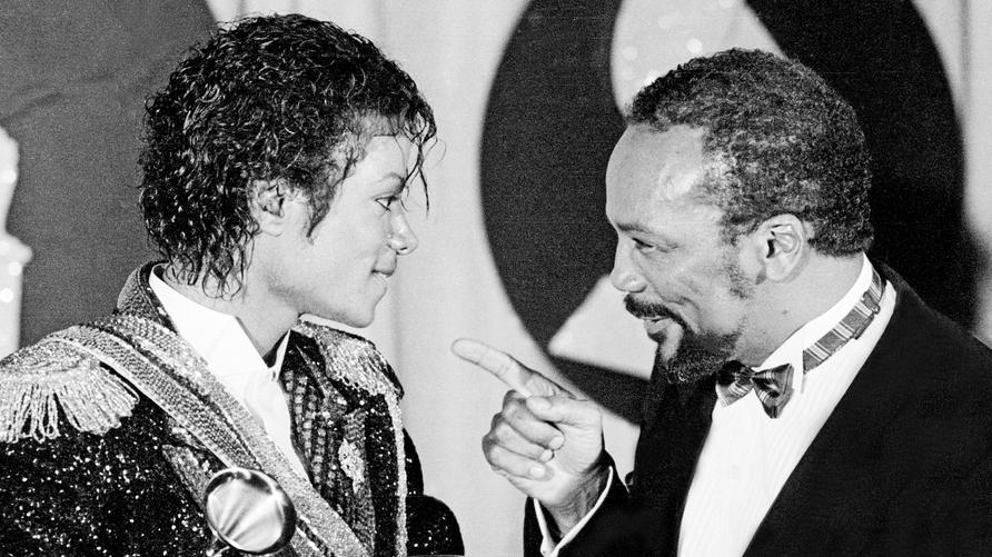 Quincy Jones Musikproduzent Komponist Jazztrompeter Michael Jackson