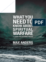 What You Need To Know About Spiritual Warfare