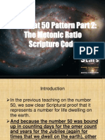 The Great 50 Pattern Part 2-The Metonic Ratio Code-Expanded-Final