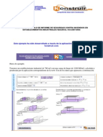 Ejemplo de Calculo de Informe de Seguridad Contra Incendios en Establecimientos Industriales