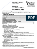 KX-TDA0350 IP Softphone Guide