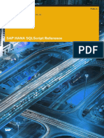 SAP HANA SQL Script Reference en PDF