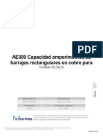 AE309 Capacidad Amperimétrica de Barrajes Rectangulares en Cobre PDF