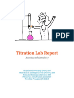 Titration Lab Report: Accelerated Chemistry