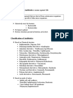 Antibiotics: Means Against Life