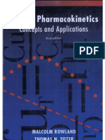 Clinical Pharmacokinetics Concepts and Applications