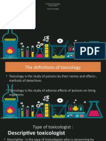 Principles of Toxicology