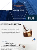 Tipos de Contrato y Periodo de Prueba