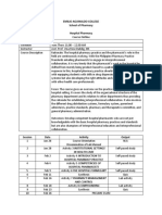 EAC Hospital Pharmacy Course OUtline