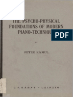 Ramul Peter The Psychophysical Foundations of Modern Pianote