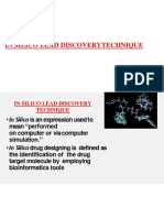 In Silico in Drug Discovery Techniques