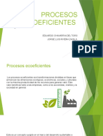 Equipo 4 Procesos Ecoeficientes