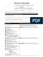 Seizure Care Proforma