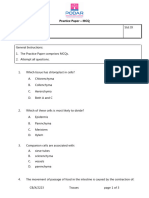 CB - IX - Sci - CH 6 - Tissues - MCQs