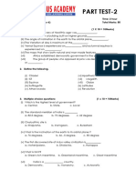 SST Class 6 Part Test-2