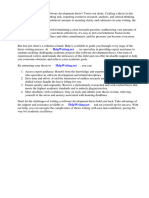 Software Development Thesis PDF