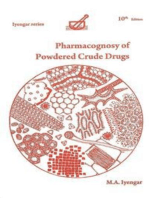 Pharmacognosy of Powdered Crude Drugs