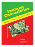 Frutales caducifolios: manzano, peral, durazno, ciruelo