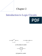 Chapter 2 - Introduction To Logic Circuits