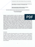 A Study O The Policies and Practices of Teacher Education in Malaysia Towards Producing Quality Pre-Service Teachers PDF