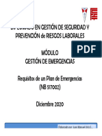 03 Gestión de Emergencias Requisitos Plan de Emergencias Dic20 PDF