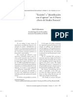 "Escisión" e "Identificación Con El Agresor" en El Diario Clínico de Sándor Ferenczi