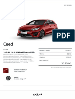 Kia Configurator Ceed GT Line 20221001