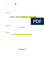 Memoria Descriptiva Evacuación y Señalización Formato