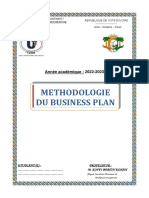 Module de La Methodologie Du Business Plan