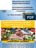 Alimentación Saludable para Fortalecer El Sistema Inmune.