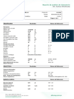 Hematologia: Protocolo: 05/04/2023 06:45 Fecha Edad Rispolo Klubek Daniela Médico 6 Años